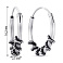 Серебряные серьги без камней (арт. 7902/С5/326) – изображение 2