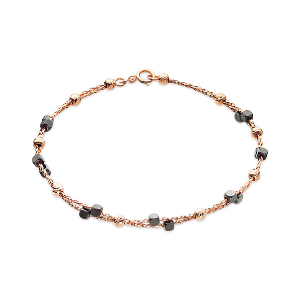 Золотой женский браслет (арт. 323757ч) – изображение 1