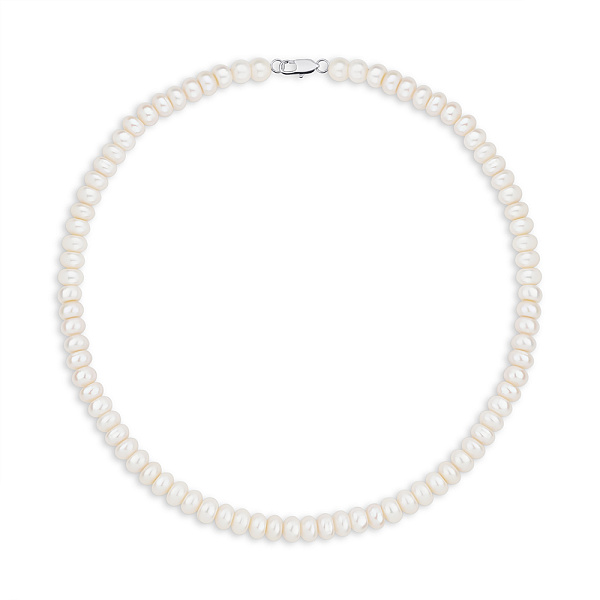 Намисто з річкових перлин (арт. 9016/208жб) – зображення 1