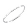 Серебряный жесткий браслет (арт. 7509/1706/2) – изображение 1