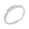 Серебряное кольцо с дорожкой из фианитов (арт. 7501/7053) – изображение 1