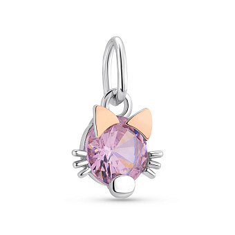 Серебряный кулон с альпинитом (арт. 7203/689арпп)