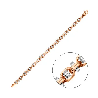 Браслет в комбинированном цвете золота (арт. 3261071р)