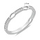 Кольцо из серебра с дорожкой из фианитов (арт. 7501/8193) – изображение 2