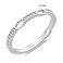 Кольцо из серебра с дорожкой из фианитов (арт. 7501/8193) – изображение 2