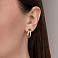 Серьги Синергия из красного золота (арт. 110306) – изображение 2