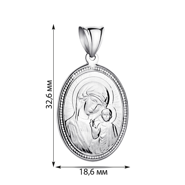 Ладанка из серебра (арт. 7517/2-4267.0.2) – изображение 2