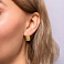 Золотые сережки Francelli (арт. 109760/15ж) – изображение 2