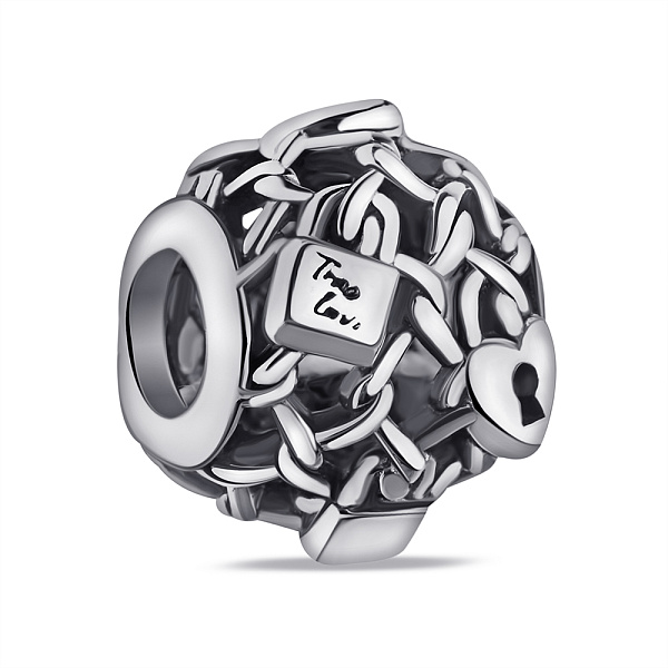 Серебряный шарм без камней (арт. 7903/4271) – изображение 1