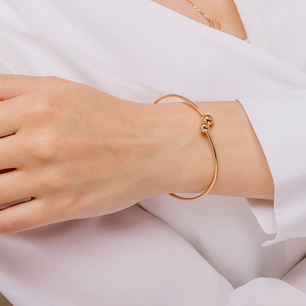 Браслет из красного золота (арт. 340076) – изображение 5