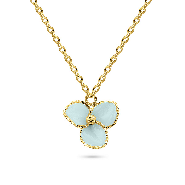 Кольє з жовтого золота Francelli з керамікою (арт. 352368жкмг) – зображення 1