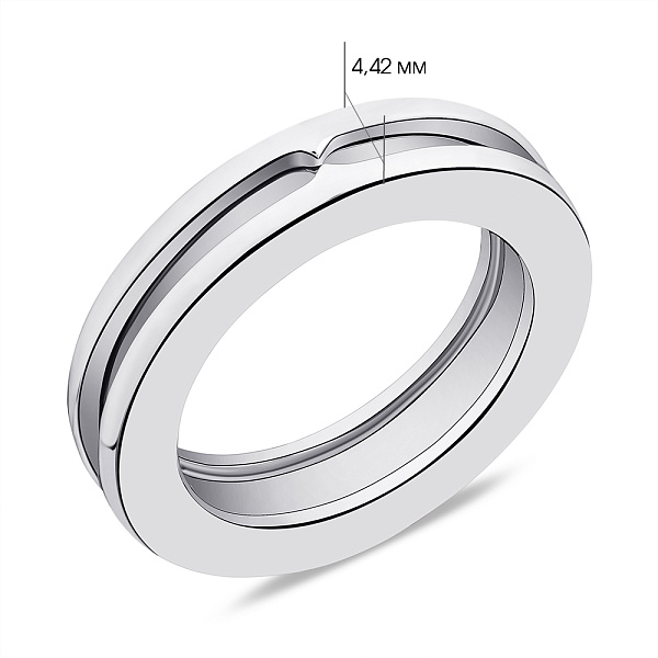 Серебряное кольцо (арт. 7501/5953) – изображение 2