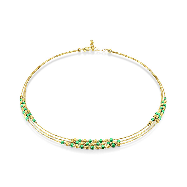 Золотое колье Orbit (арт. 352664жз) – изображение 2