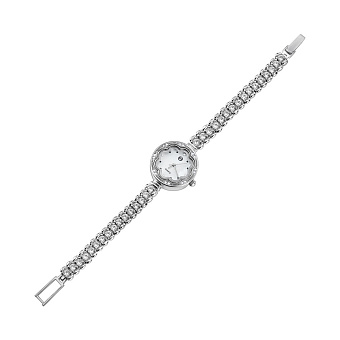Серебряные часы с фианитами (арт. 7526/289)