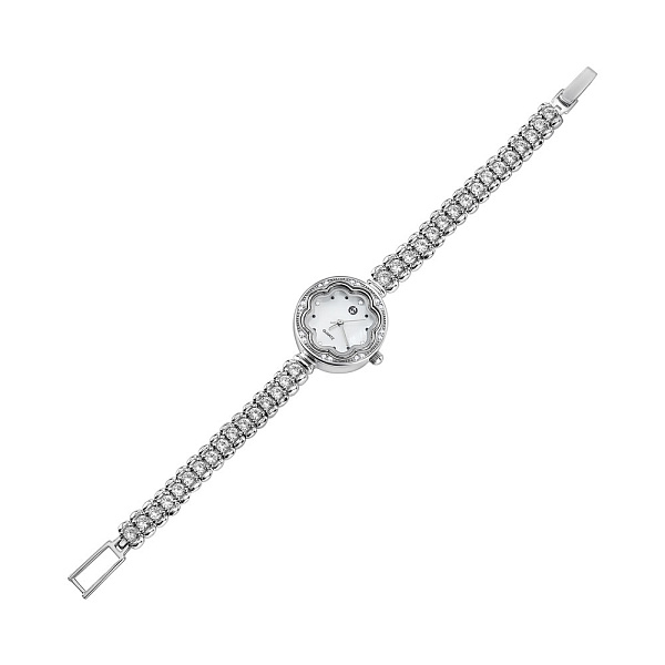 Срібний жіночий годинник з фіанітами (арт. 7526/289) – зображення 1