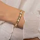 Жорсткий золотий браслет (арт. 3261387жм) – зображення 3