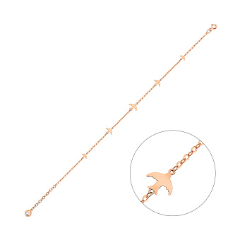 Золотой браслет Ласточки (арт. 326857)