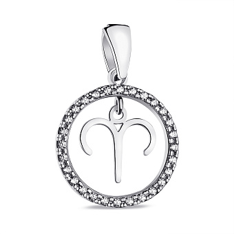 Серебряный кулон Овен (арт. 7503/А054овпю)