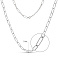 Серебряное колье без камней (арт. 7507/2104544) – изображение 2