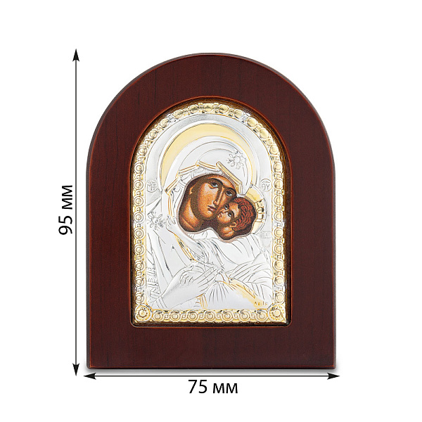 Ікона Пресвята Богородиця Елеуса (95х75 мм) (арт. MA/E1104EX) – зображення 2