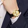 Золотий годинник кварцовий (арт. 260240жжч) – зображення 4