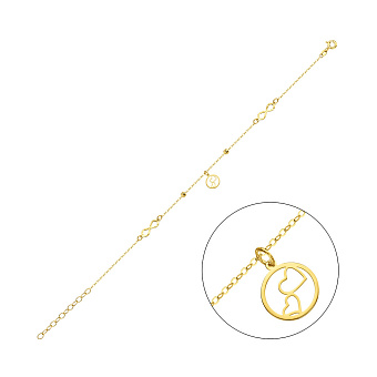 Фото Браслет из желтого золота (арт. 326953ж)