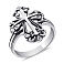 Серебряное кольцо с крестиком (арт. 7901/2023) – изображение 1