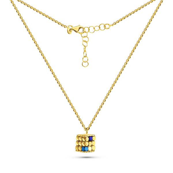 Кольє Francelli з жовтого золота (арт. 352876жгс) – зображення 2