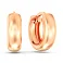 Серьги-кольца из красного золота (арт. 110304) – изображение 1