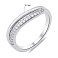 Серебряное кольцо с фианитами (арт. 7501/6926) – изображение 2