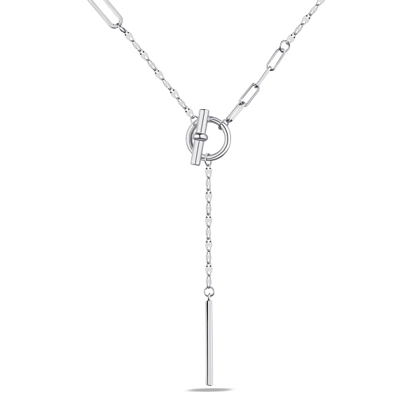Срібне кольє з підвіскою Trendy Style (арт. 7507/1878) – зображення 1