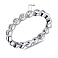 Серебряное кольцо с дорожкой из фианитов (арт. 7501/6977) – изображение 2