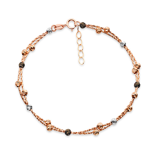 Браслет Orbit з комбінованого золота (арт. 323339кбкр) – зображення 1