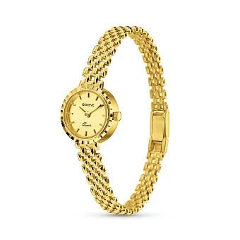 Жіночий класичний годинник з золота (арт. 260252жж)