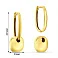 Сережки трансформери з жовтого золота (арт. 1091964ж) – зображення 2