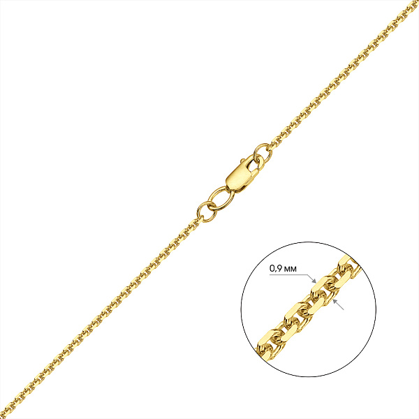 Золотий ланцюжок Якірного плетіння (арт. ц306205ж) – зображення 2