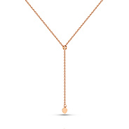 Золотое колье Fly с регулируемым размером (арт. 360248)