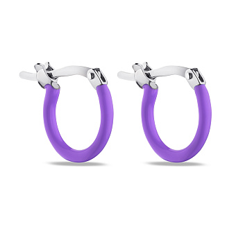 Серебряные серьги с эмалью (арт. 7502/9369/10еф)