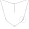 Серебряное колье с жемчугом (арт. 7507/1765жб) – изображение 1