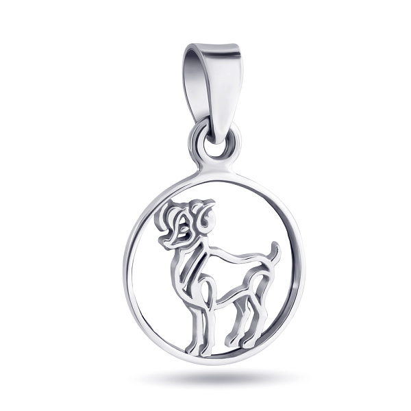Кулон из серебра "Овен" (арт. 7903/3858ов) – изображение 1