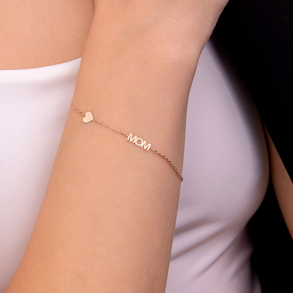 Золотой браслет для Мамы (арт. 341262) – изображение 2