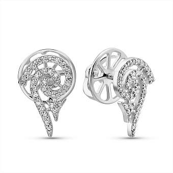 Золоті сережки з діамантами (арт. 2192123202)