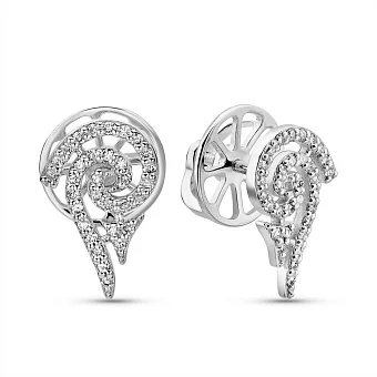 Золоті сережки з діамантами (арт. 2192123202)