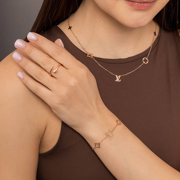 Браслет з червоного золота (арт. 324452) – зображення 3