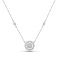 Серебряное колье с фианитами (арт. 7507/2586) – изображение 1