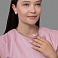 Массивное золотое кольцо с фианитами (арт. 140703) – изображение 3