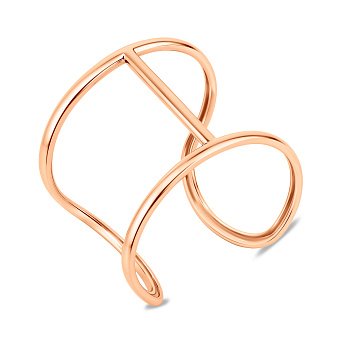 Фото Незамкнутое кольцо из золота (арт. 140027)