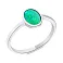 Серебряное кольцо с опалом (арт. 7501/6193Поз) – изображение 1