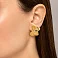 Золотые серьги Francelli (арт. 1091854/1жм) – изображение 3