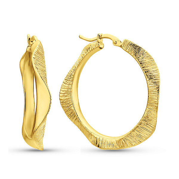 Сережки з жовтого золота Francelli (арт. е1091773/30ж) – зображення 1
